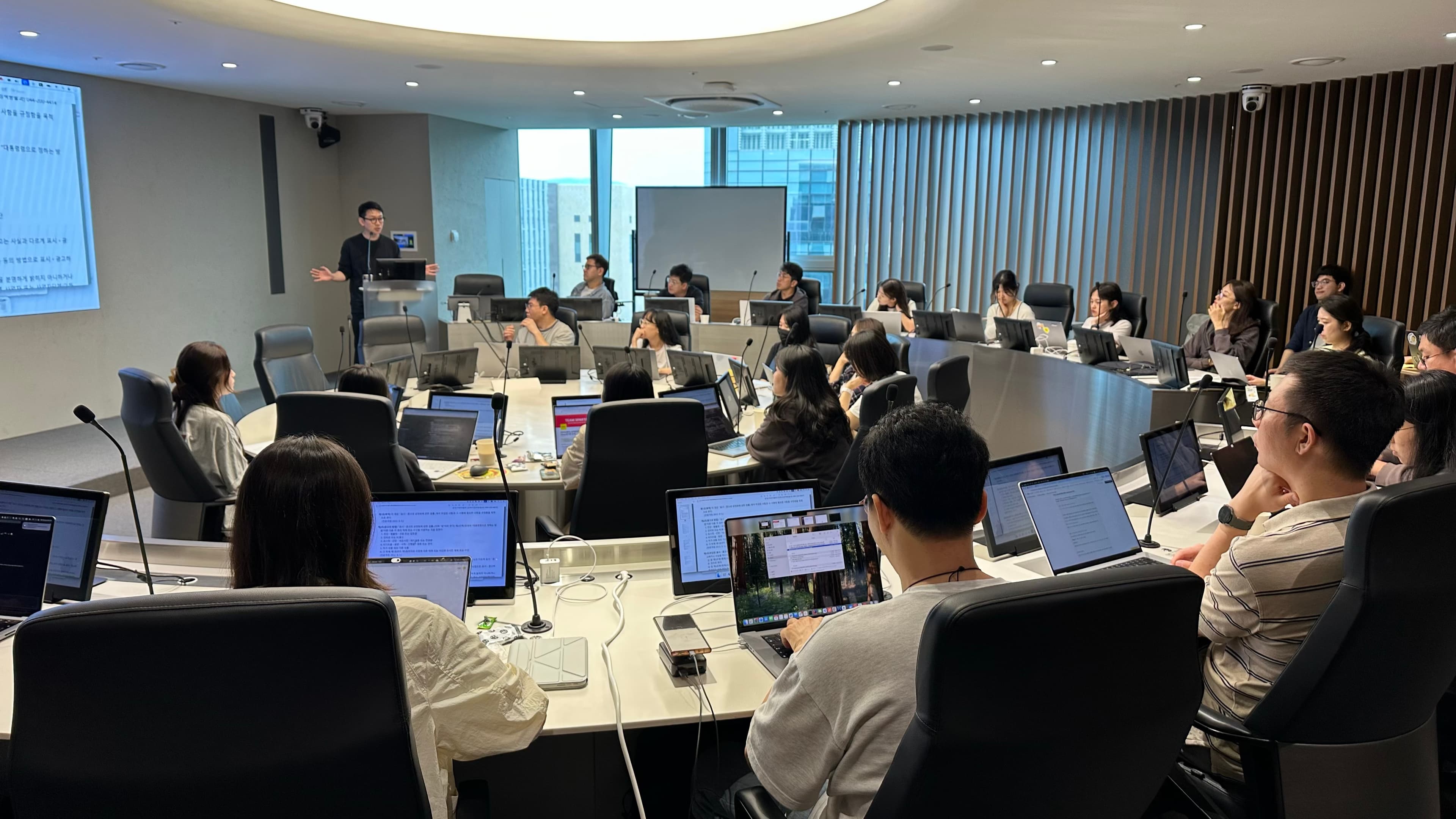 카카오페이 강의 현장